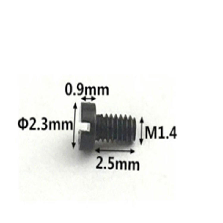 M1.4 титановый мини-винт малого размера 1,5 мм для очков