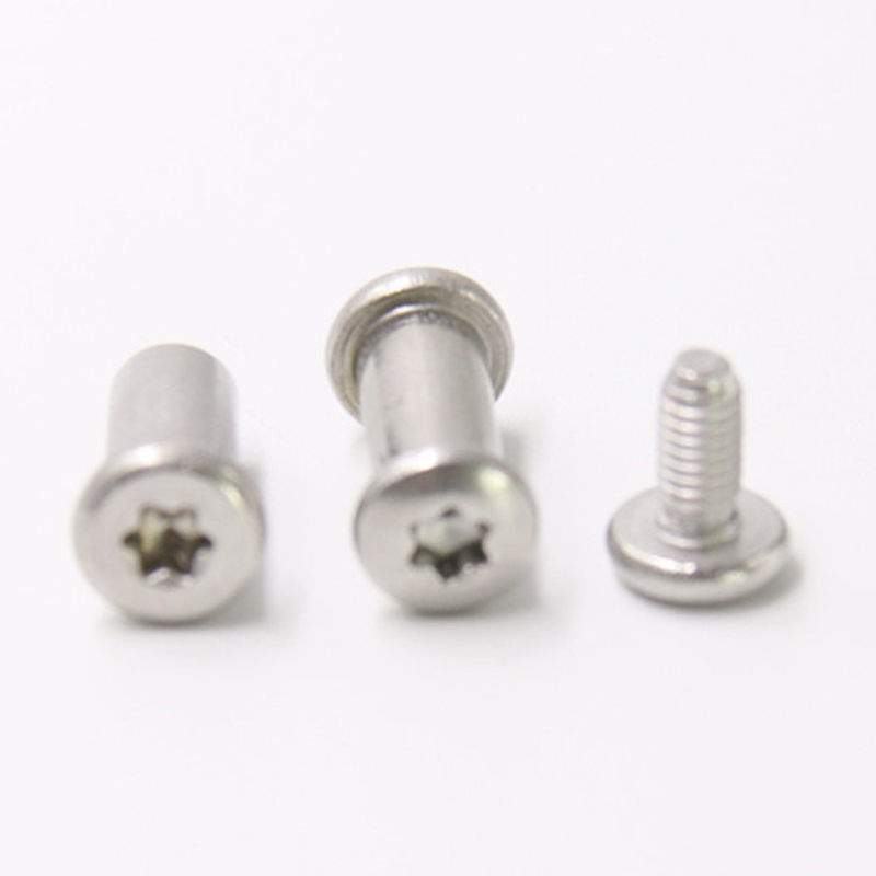Винт с головкой Torx из нержавеющей стали m3 с наружной и внутренней резьбой для ножа Винт с головкой Torx из нержавеющей стали m3 с наружной и внутренней резьбой для ножа